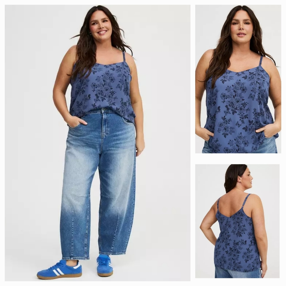 Six New Torrid Sophie Chiffon Swing Camis, 2X - Picture 2 of 8